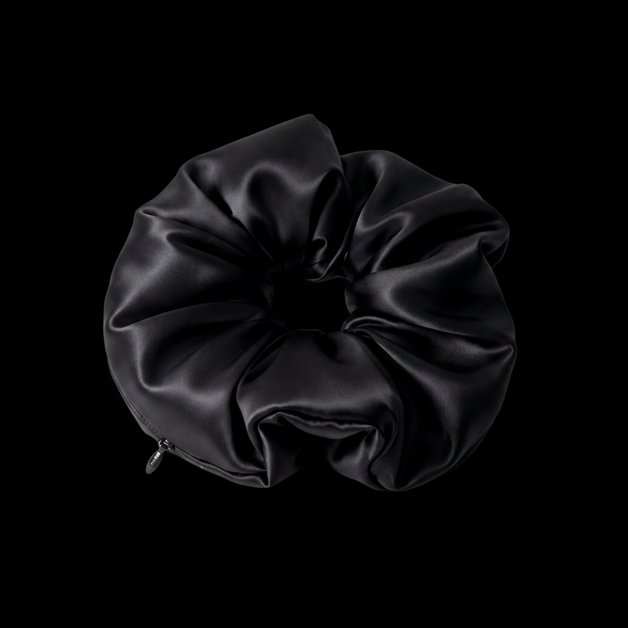 Silk Scrunchie with Pocket